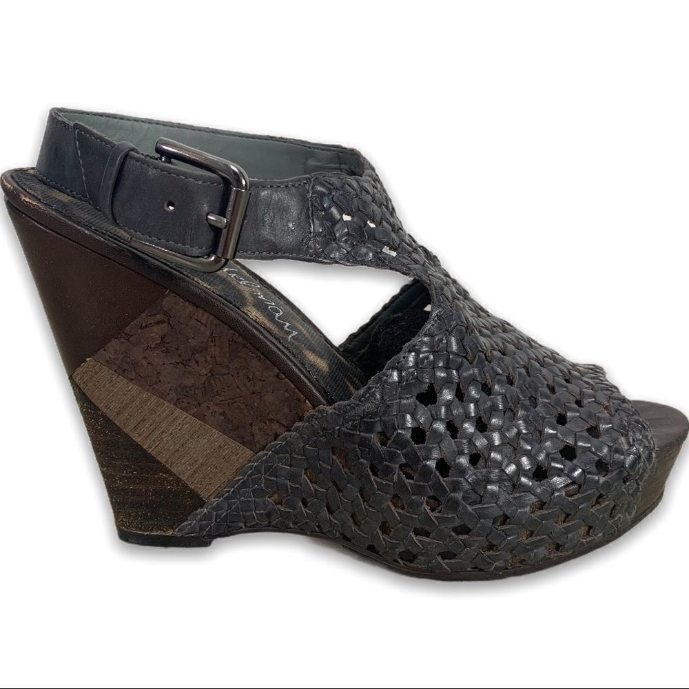 Sam Edelman Women's Kasi Woven Wedge Sandals